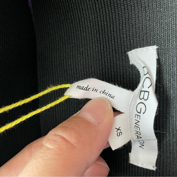 BCBG Purple Pencil Skirt - Picture 2 of 5